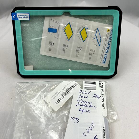 7.5" x 5" Tablet Case with Screen Protector kick stand Thick bumpers NWT - Picture 6 of 6